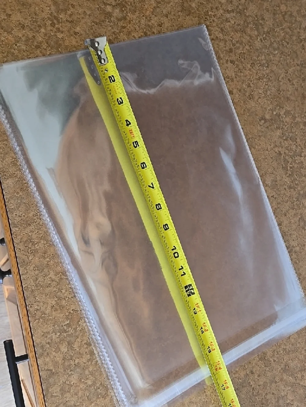 Clear Resealable Plastic Bags Pack 10 Office 11 X 15 Bigger Sz